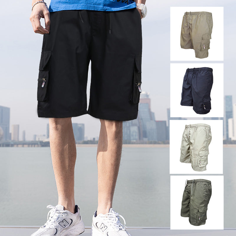 Men's Casual Multi-pocket Sporty Cargo Shorts