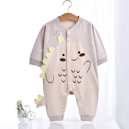 Dinosaur cotton romper